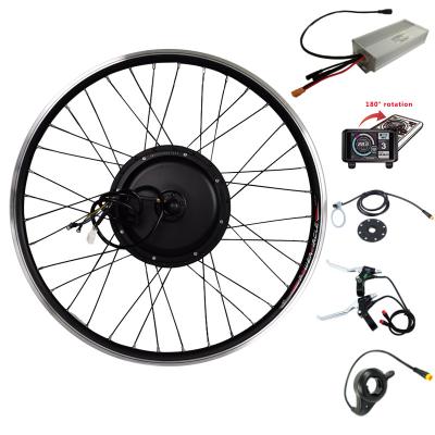 China New Waterproof Electric Bicycle Kit 1500 Watt With Socket 20