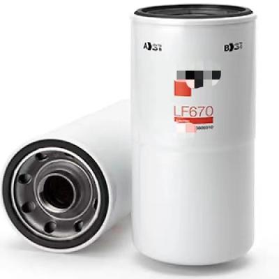 China Oil Filter LF667 LF670 LF699 LF777 LF3485 for Fleetguard Truck Model Truck Superior for sale