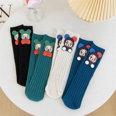 China Europe and America princess baby breathable sweat wicking socks high quality cartoon cute children's socks QUICK DRY for sale