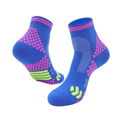 China Custom 20-30mmhg Breathable Sports Medical Knee High Stock Cycling Nurse Football Compression Socks 2023 for sale