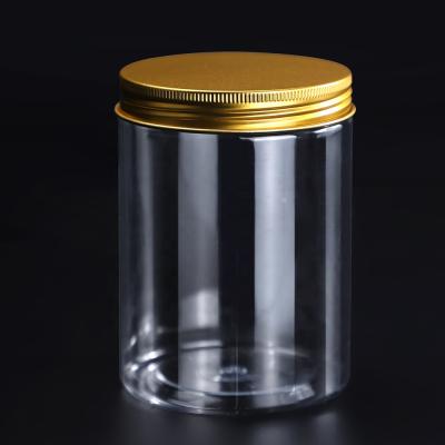 China Multi Purpose Storage Plastic PET Bottle Jar Clear Food Boxes for sale