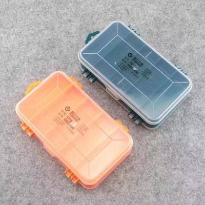 China Pengong Plastic Multigrid Parts Box Electronic Components Fishing Storage Box Screws Accessories Tools Small Classi Clear Plastic Box for sale