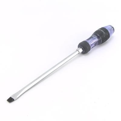 China Small Plastic Cross Industrial Grade Screwdriver Batch Screwdriver With Fivefold Magnetic Tapered Tape for sale