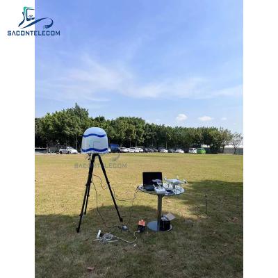 China 360 grados 3KM distancia UAV señal interferencia Drone detección sistema de contador en venta