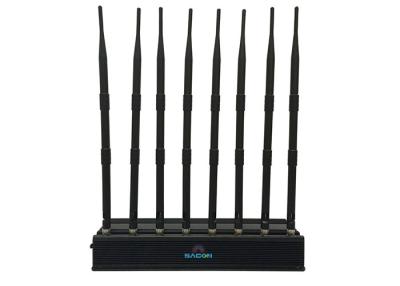 China VHF UHF mobiele telefoon GPS jammer Aluminium met omni-directionele antennes Te koop