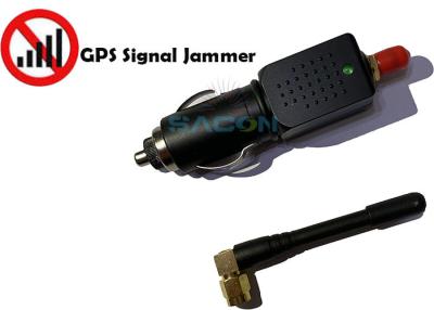 China Auto Mini Cell Phone GPS Jammer Anti 1575MHz GPSL1 Tracking Sigaren aansteker Te koop