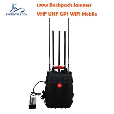 中国 バッテリー 内側 マンパック ジャマー 5チャンネル VHF UHF ブロッカー 120m 距離 販売のため