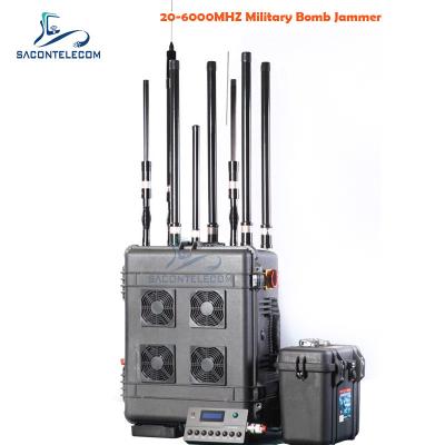 중국 VHF UHF 맨팩 컨보이 폭탄 방해기 VSWR 400w DC28V DDS 신호 소스 판매용