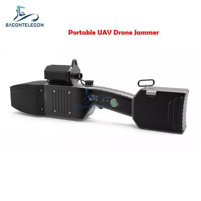 Cina 80wh UAV drone signal jammer atterraggio forzato 1,3km IP66 2,4Ghz 5,8Ghz in vendita