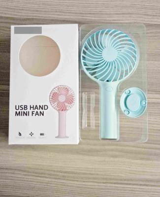 China Rechargeable Battery Plastic Table Portable USB FAN MINI for sale