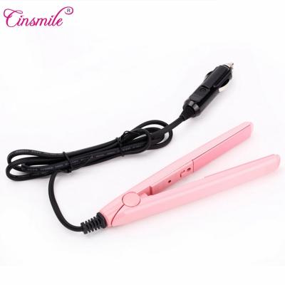 China 2018 Best Selling Custom Hotel Products Custom Flat Irons With Private Label Travel Size Titanium Hair Straightening for sale