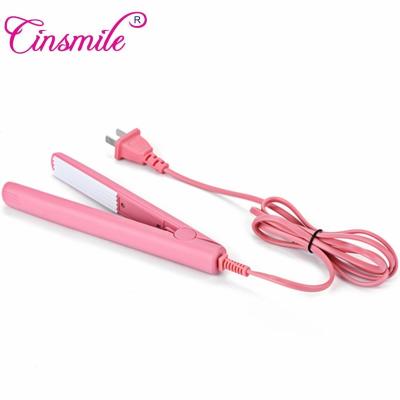 China Portable Hair Styling Straighteners Mini Travel Flat Hair Straightening Iron JD-168 for sale