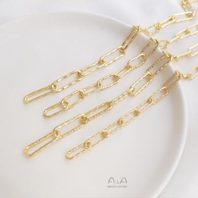 China Fashionable.Popular Hot Sale Classic Necklace Chain Diy Jewelry Making Accessories Long O Chains For Jewelry Findings for sale