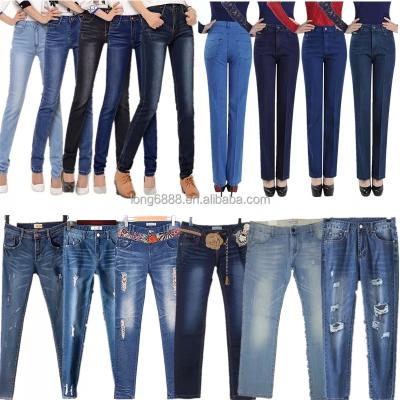 China QUICK DRY Ripped diamond color crystal high-waisted jeans Stretch slim cropped pants Women's spring 2023 new pants for sale