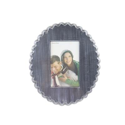 China Best Price Lace Round Photo Frame Fashion Home Decoration Indoor Office Vertical Photo Frame for sale