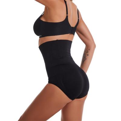 China Antibacterial Shapewear Women Waist Cincher Tummy Girdle Antibacterial Slimmer Thong Sexy Panties Hi-Waist Butt Lifter Seamless Power Shorts for sale