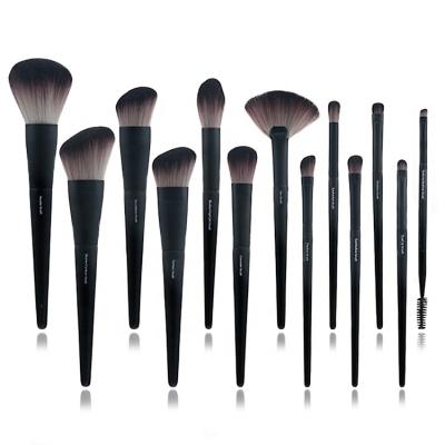 China Angular Blush Manufacturer Luxury Professional Vegan Logo Label Makeup Brush Set Private Custom Wholesale High Quality Makeup Brush Set from ZNYBEAUTY for sale