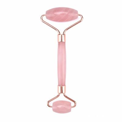 China ZNYBEAUTY best natural anti aging facial massager natural quartz gua sha rose natural quartz nephrite jade roller for skin massage for sale