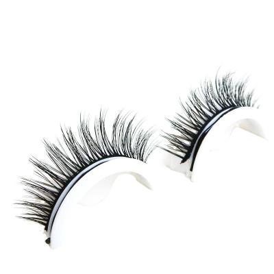 China ZNYBEAUTY professional wholesale custom label private label eyelashes seller natural lashes with black 3D eyelashes for sale