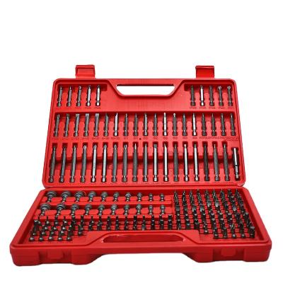 China 208-Piece Steel Screwdriver Bit Set Made Chrome Vanadium Steel Safety Bit for sale