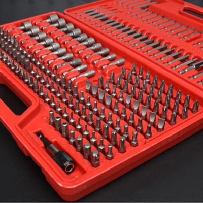 China 208pcs Screwdriver And Steel Bit Set CRV Hand Tool Steel Box for sale