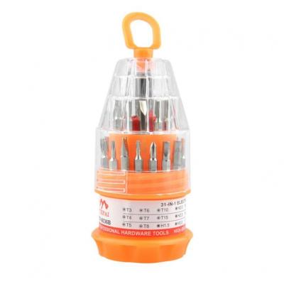 China 31pcs Plastic Magnetic Screwdriver Set for Fastening and Loosening Seized Screws for sale