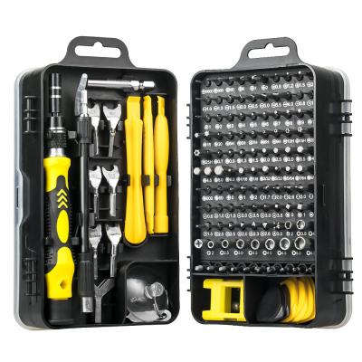 China 135pieces Steel Interchangeable Screwdriver Bits Screwdriver Set For Phone Repair for sale