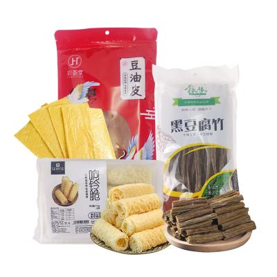 China Low Calorie Foods Hot Pot Ingredients with Konjac Wide Shipping and Soybean Oil Low Black Bamboo Skin Tofu Broth Hotpot Bone Noodle Kelp Handling - M for sale