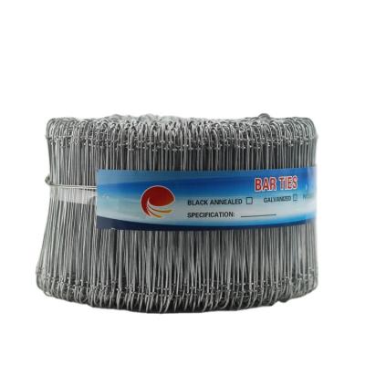 China Binding Wire Double Loop Wire Ties Galvanized for sale