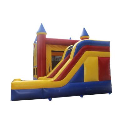 China PVC Tarpaulin China Factory Custom Inflatable Bounce House Kids Play Inflatable Bouncer Castle for sale