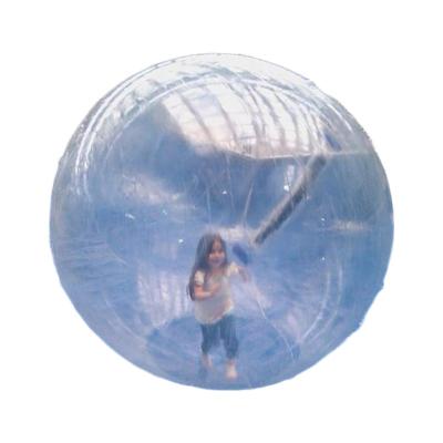 China 1.0mm Transparent PVC Inflatable Water Bubble Ball Transparent Inflatable Bubble Ball Walking Floating Toy for sale