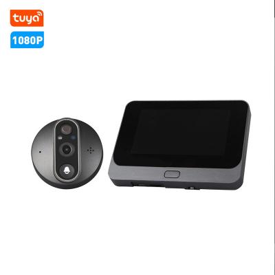 China Tuya Video Door Phone with Mobile App Unlock Function for Private Home Unlocked Door Monitor and Bell N6-Villa Video Tuya for sale