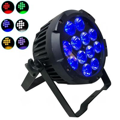 China Newest DJ Club Stage Canton Disco Light 12x18w 6 in 1 Pair Light Radio DMX Control Pair Battery Cable Can P64For Stage for sale