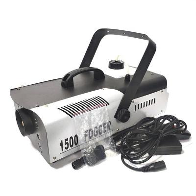 China Factory wholesale led remote control 1500w fog machine stage smoke machinefor nightclub bar party celebration festival 2.5L for sale