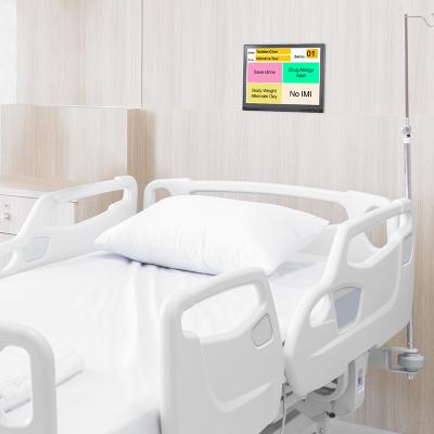 China WYSIWYG electronic patient name board keeps each patient up-to-date with information and care instruction at the Point-of-Care for sale