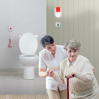 China Hospital / Elderly Medical Wireless Emergency Home Hospital / Disabled Toilet Alert System For Use In Bathroom / Toilet for sale