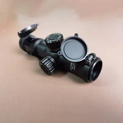 China Tactical 1-6X28 Scope Compact Wide Angle Red Green Illuminated Optical Sights Glass Etched Reticle Scope 1-6x28 FFP for sale