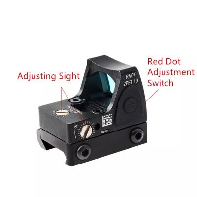 China Aluminum Alloy Tactical Red Dot Optics Sight Reflex Scope RMR Hunting Holographic Sight for sale