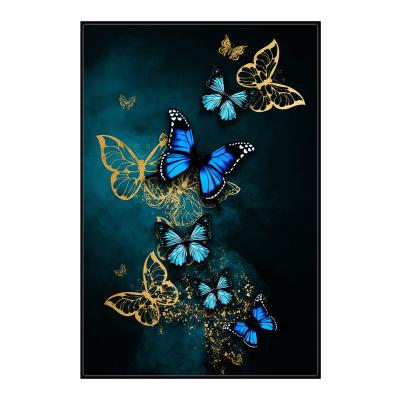 China Europe 5D DIY Butterfly Diamond Painting Wall Canvas Art Animal Painting For Home Decor Full Drill Cross Stitch Diamond Kits for sale