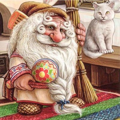 China Old Elf Europe 5D DIY Diamond Painting Cartoon Wall Canvas Art Painting For Home Decor Full Drill Cross Stitch Embroidery Kits for sale