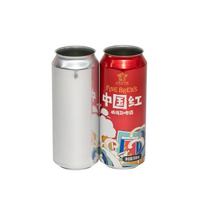 China Beverage 500ml Paint Aluminum Can Beverage Soda Can Bulk Beer Cans Customized Logo Aluminum Container for sale