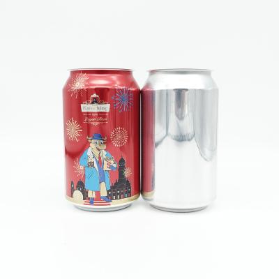 China Empty Aluminum Beverage Cans Custom Metal Can Blank Aluminum Tin Cans For Beverage Canning for sale