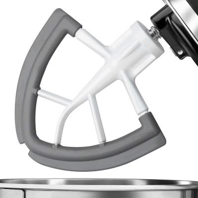 China Multifunctional Blender Attachment Flat beater with double silicon Edge for bowl Scraper for KitchenAid 4.5 quart tilt head Blender for sale