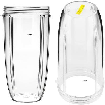 China Household Nutri Blender Spare Parts 32oz Clear Juice Cup Blender for 600W and 900W Blender, Nutri Pack of 2 for sale