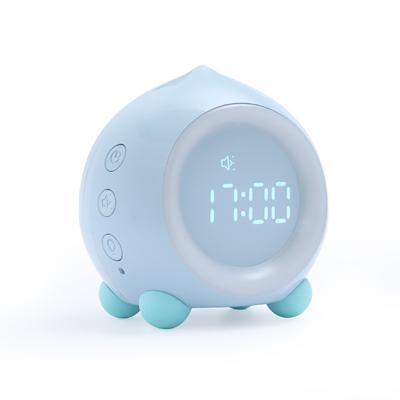 China Wholesale OEM ODM LED desktop radio smart kids sleep traing digital alarm clock with night light for sale