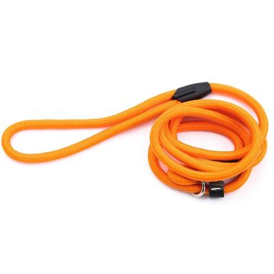 China Product Viable Hot Selling Dog Toy Ombre Leash Toys For Chewers Orange Aggressive Rope for sale