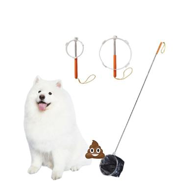 China Viable Pet Tool Dog Cat Catcher Scoop Pet Pooper Scooper Clean Easy Cleaning Pick Up Garbage Scrap Crap Picker for sale