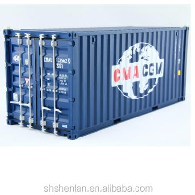 China China Plastic Shipping Container Scale 1:20 20 Model Feet for sale