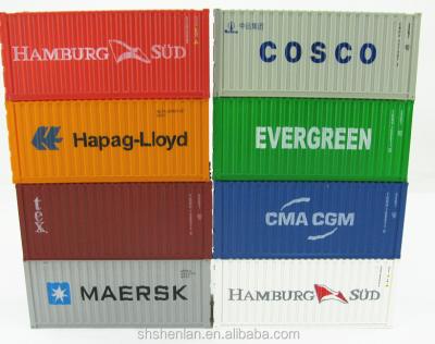 China China 1:20 20 Feet Shipping Container Model PC / ABS Nautical Business Gift Guangdong, China for sale