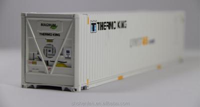 China Customized Container Model 40 Feet 1:50 Reefer Die Cast Model for sale